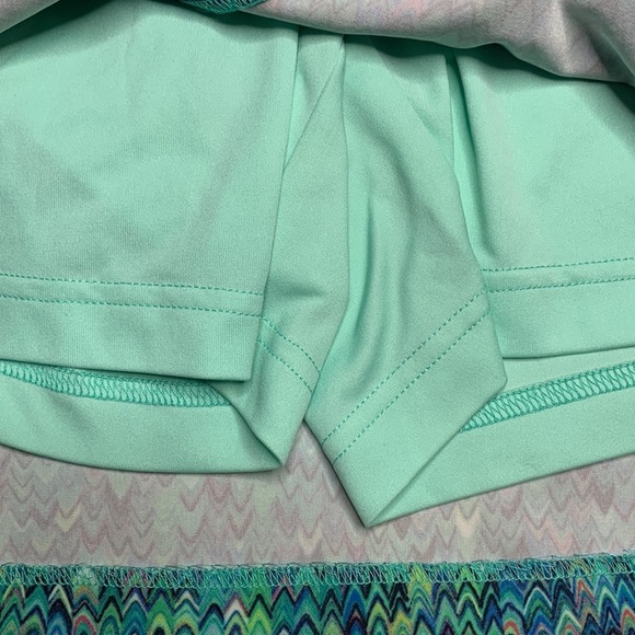 EP Pro Green‎ Blue Print Golf Skort - Picture 6 of 6